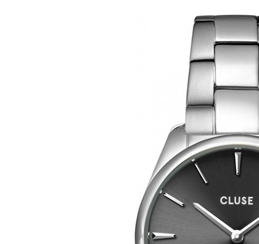 Cluse Feroce Petite DarkGrey CW11202 - zegarek damski 4