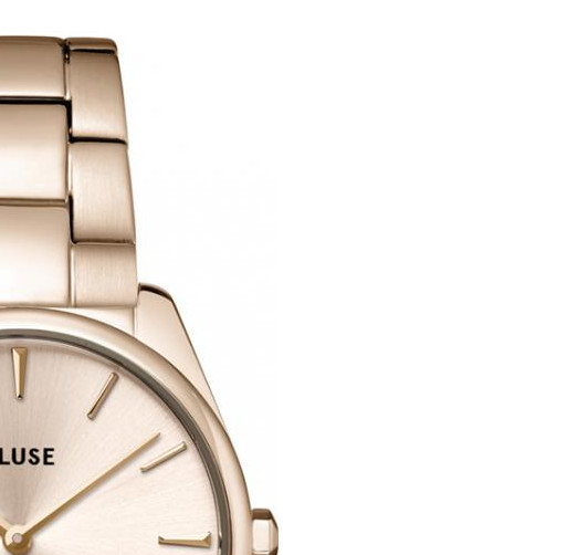 Cluse Feroce Petite Steel Pink Gold Color CW11201 - zegarek damski 5