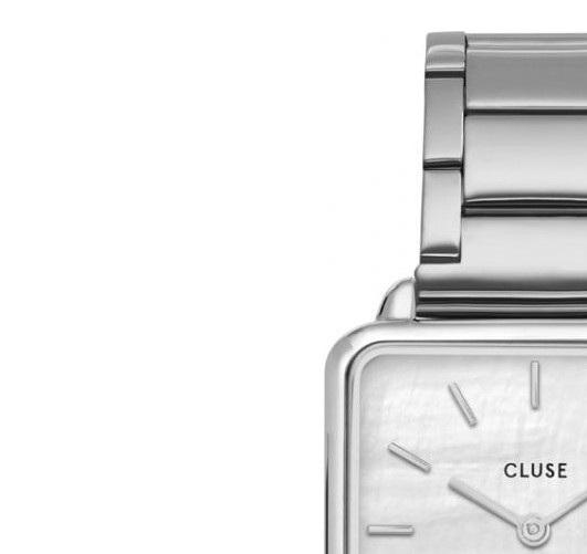 Cluse La Tétragone CL60025S - zegarek damski 4