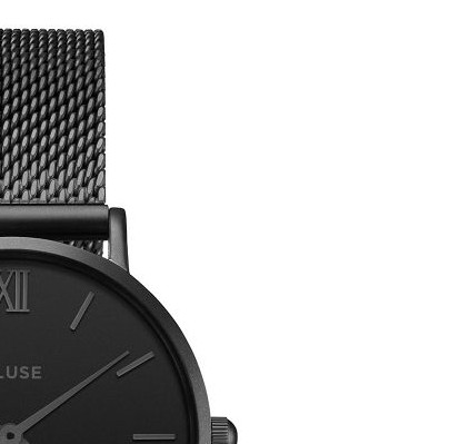Cluse Minuit Mesh Full Black CW0101203012 5
