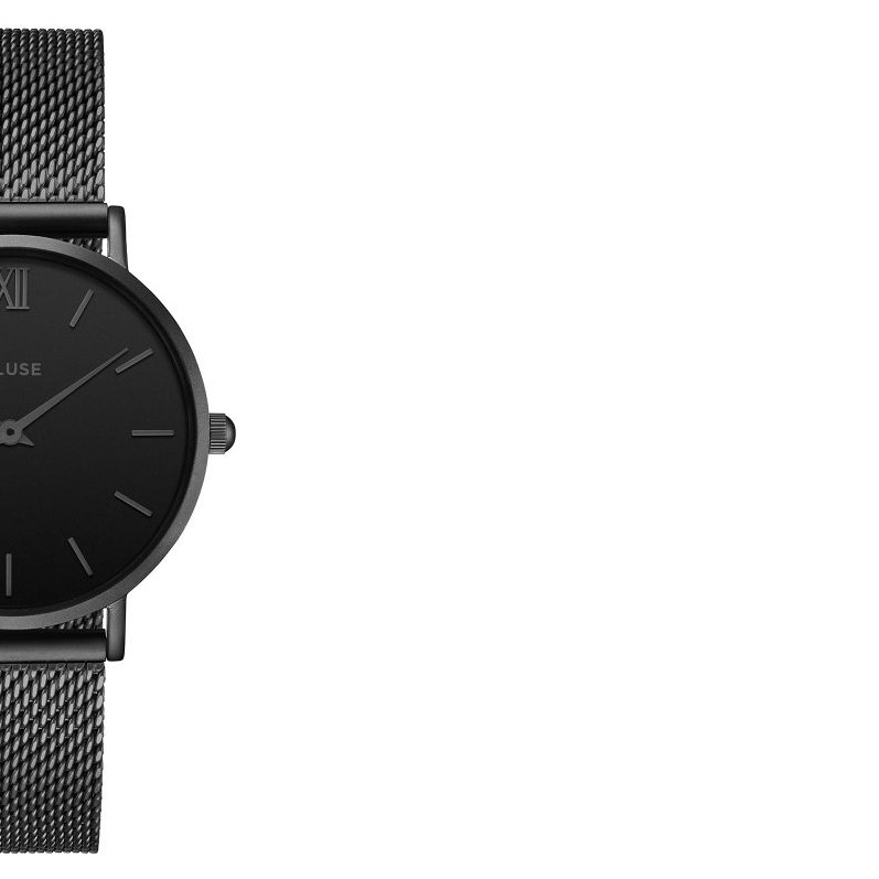 Cluse Minuit Mesh Full Black CW0101203012 6