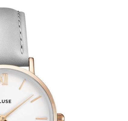 Cluse Minuit Rose Gold WhiteGrey CW0101203010 5