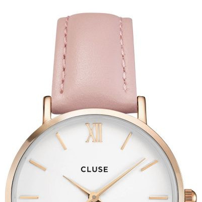 Cluse Minuit Rose Gold WhitePink CL30001 3