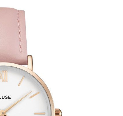 Cluse Minuit Rose Gold WhitePink CL30001 5