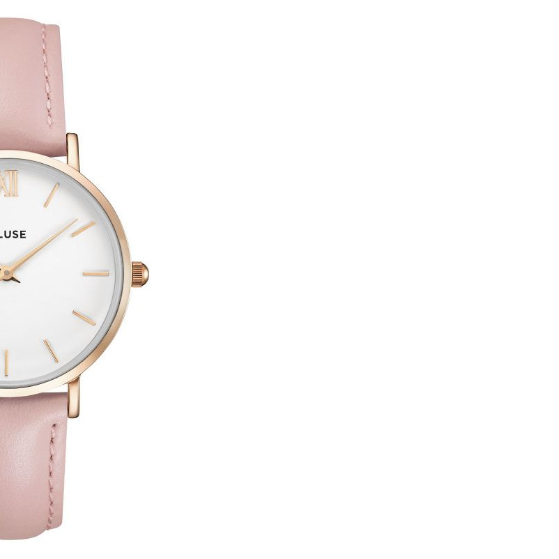 Cluse Minuit Rose Gold WhitePink CL30001 6