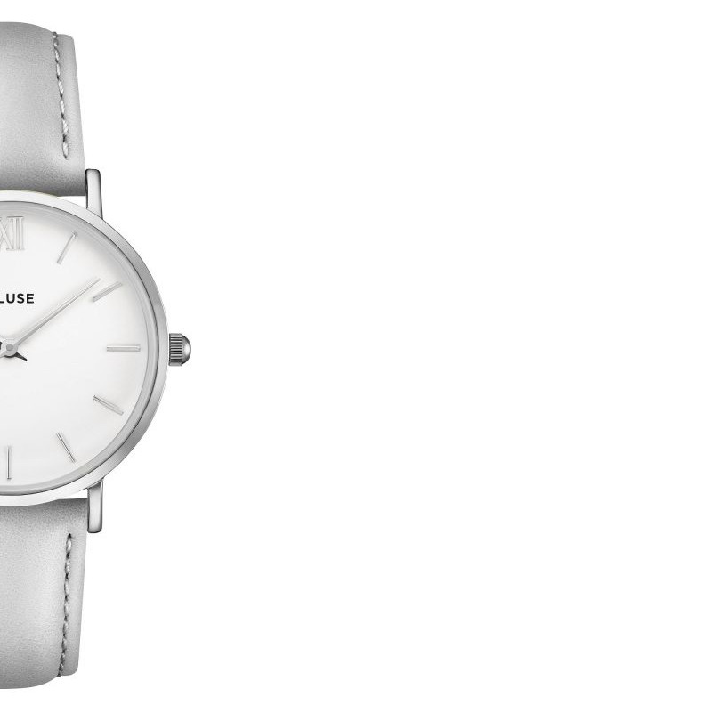 Cluse Minuit Silver WhiteGrey CL30006 6