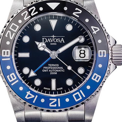 Davosa TERNOS PROFESSIONAL TT GMT 161.571.45 - zegarek męski 2