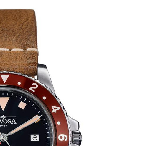 Davosa VINTAGE DIVER QUARTZ 162.500.65 - zegarek męski 5