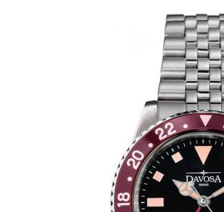 Davosa VINTAGE DIVER QUARTZ 163.500.60 - zegarek męski 4