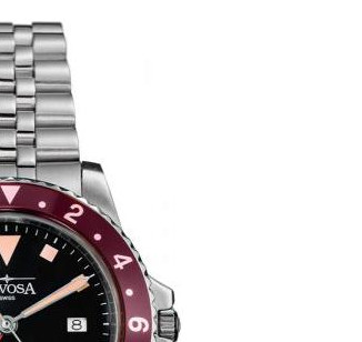Davosa VINTAGE DIVER QUARTZ 163.500.60 - zegarek męski 5