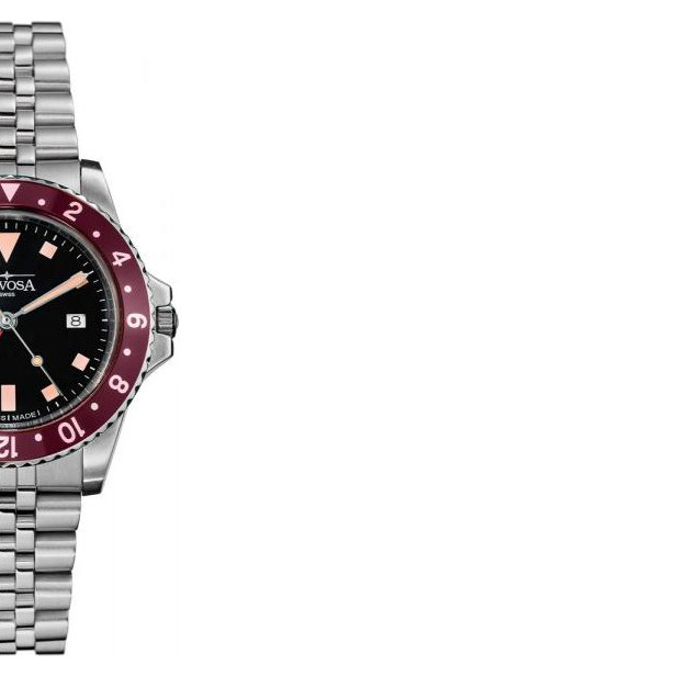 Davosa VINTAGE DIVER QUARTZ 163.500.60 - zegarek męski 6