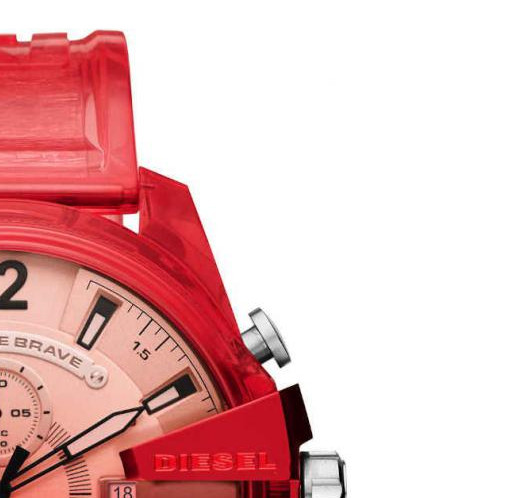 Diesel Mega Chief Transparent DZ4534 - zegarek męski 5