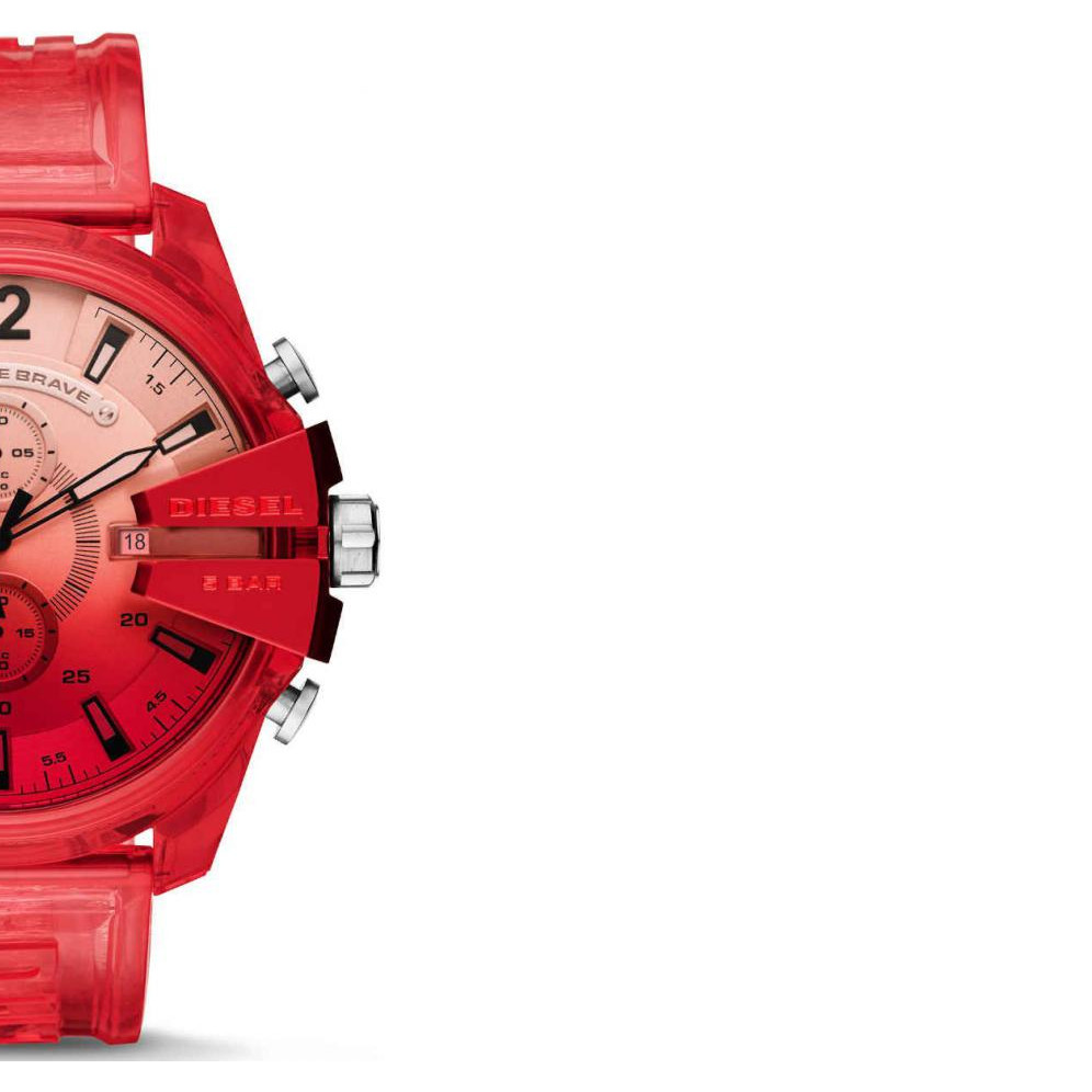 Diesel Mega Chief Transparent DZ4534 - zegarek męski 6