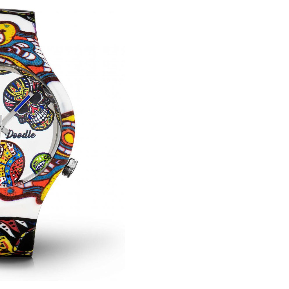 Doodle Calaveras Mood DOCA002 - zegarek męski 6