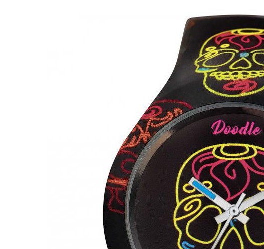 Doodle Calaveras Mood DOCA004 - zegarek damski 4
