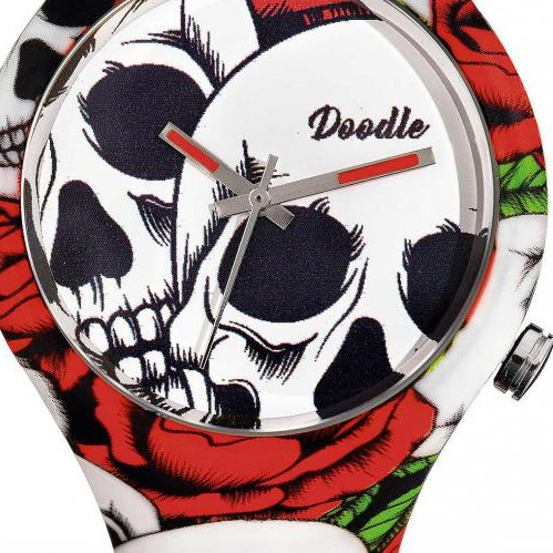 Doodle Skull Mood DOSK001 - zegarek damski 2