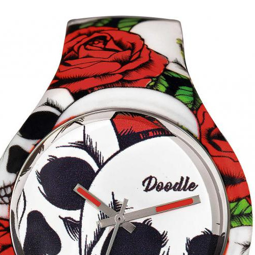 Doodle Skull Mood DOSK001 - zegarek damski 3