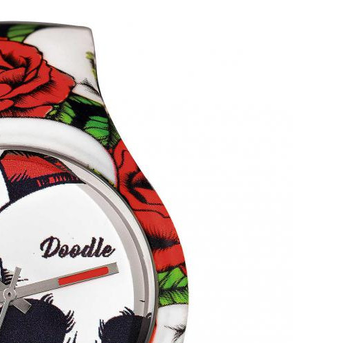 Doodle Skull Mood DOSK001 - zegarek damski 5