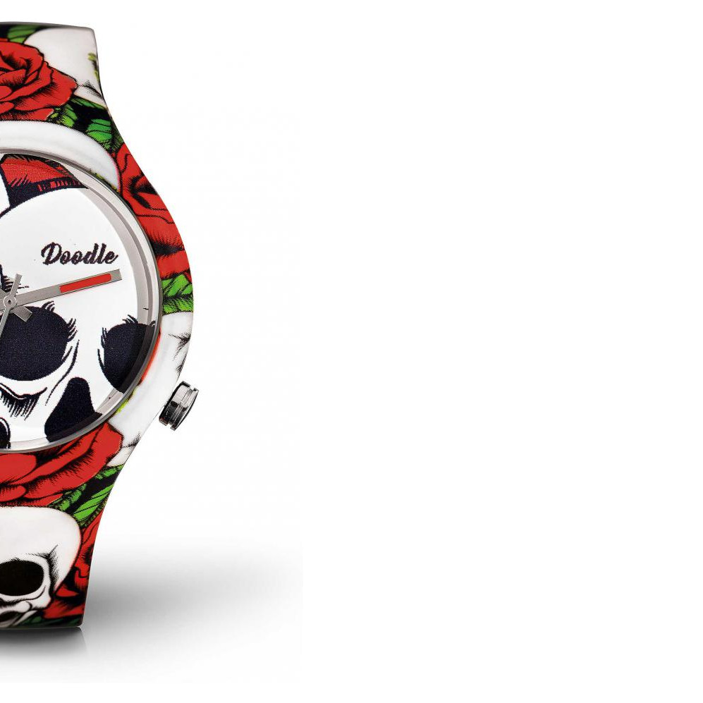 Doodle Skull Mood DOSK001 - zegarek damski 6