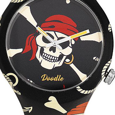 Doodle Skull Mood DOSK004 - zegarek męski 2