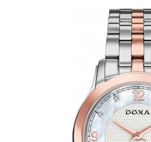 Doxa EXECUTIVE 5 D168RWH - zegarek damski 4