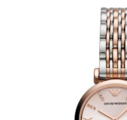 Emporio Armani GIANNI T-BAR AR11223 - zegarek damski 4