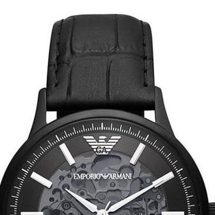 Emporio Armani Renato Skeleton AR60042 - zegarek męski 3
