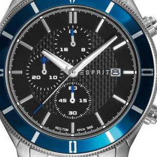 Esprit Męskie IMPRESS SILVER TONE ES109431002 2