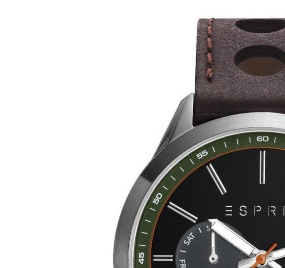 Esprit Męskie NEW CASUAL BROWN NIGHT  ES109211003 4