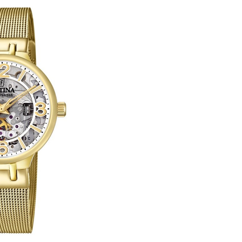 Festina Automatic Skeleton Sapphire F20580/1 - zegarek damski 6