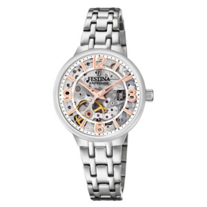 Festina Automatic Skeleton Sapphire F20614/1 - zegarek damski