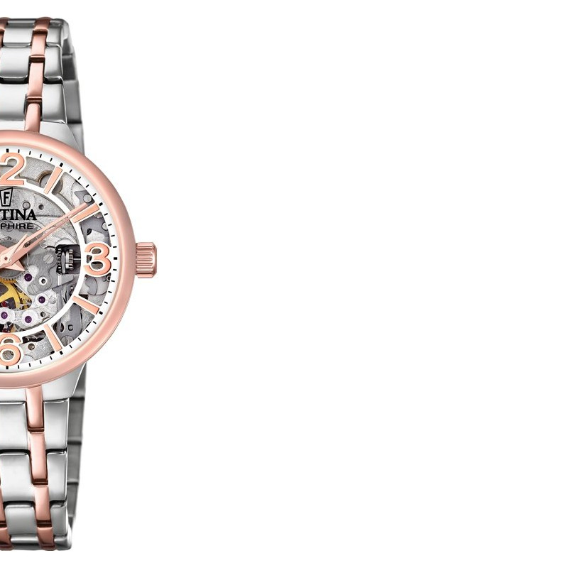 Festina Automatic Skeleton Sapphire F20615/1 - zegarek damski 6