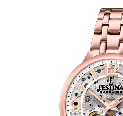 Festina Automatic Skeleton Sapphire F20616/1 - zegarek damski 4