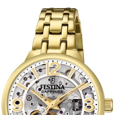 Festina Automatic Skeleton Sapphire F20617/1 - zegarek damski 3