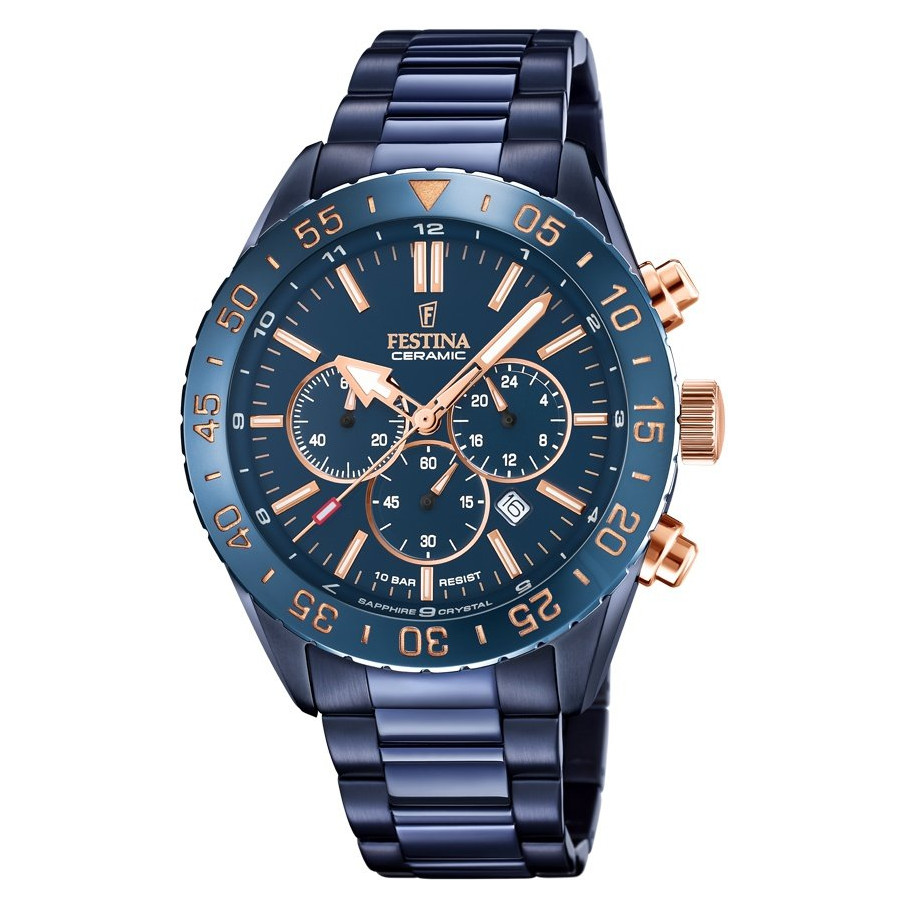 Festina Ceramic Chrono F20576/1 - zegarek męski 7