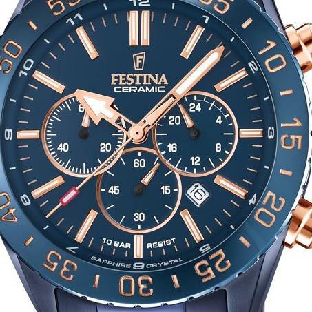 Festina Ceramic Chrono F20576/1 - zegarek męski 2