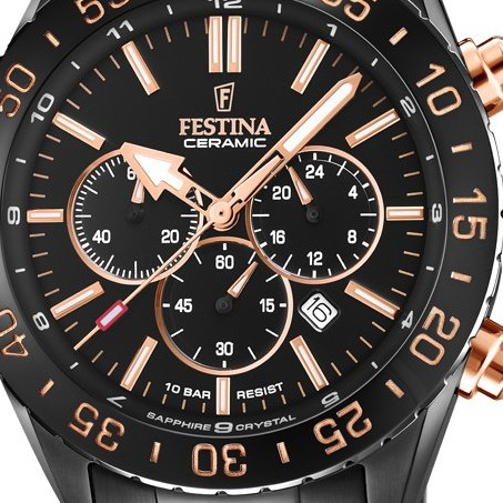 Festina Ceramic Chrono F20577/1 - zegarek męski 2