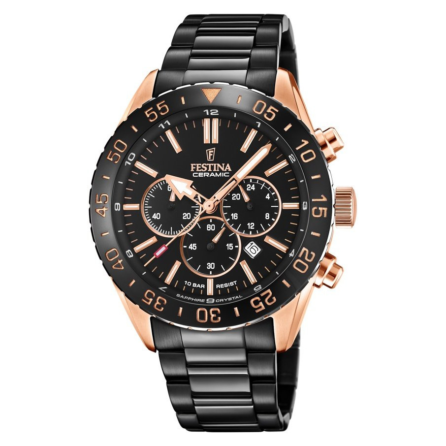 Festina Ceramic Chrono F20578/1 - zegarek męski 1