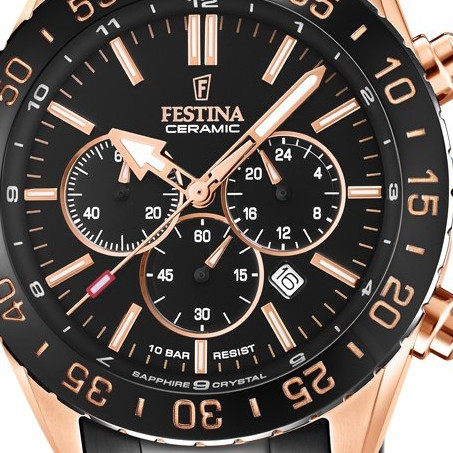 Festina Ceramic Chrono F20578/1 - zegarek męski 2