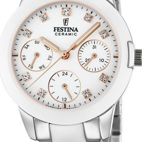Festina Ceramic F20497-1 - zegarek damski 2
