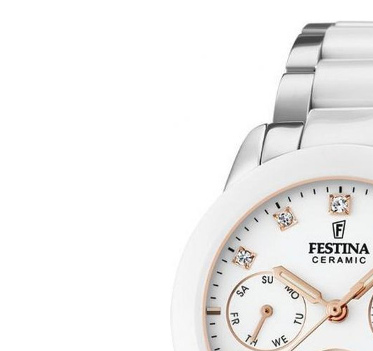 Festina Ceramic F20497-1 - zegarek damski 4