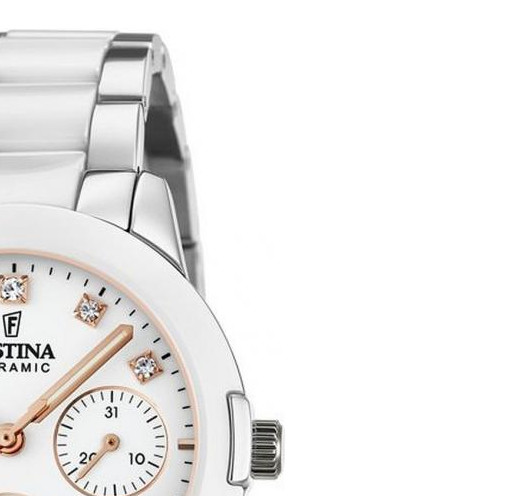 Festina Ceramic F20497-1 - zegarek damski 5