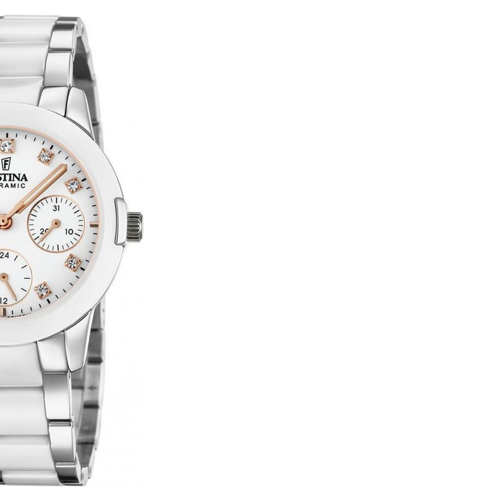 Festina Ceramic F20497-1 - zegarek damski 6