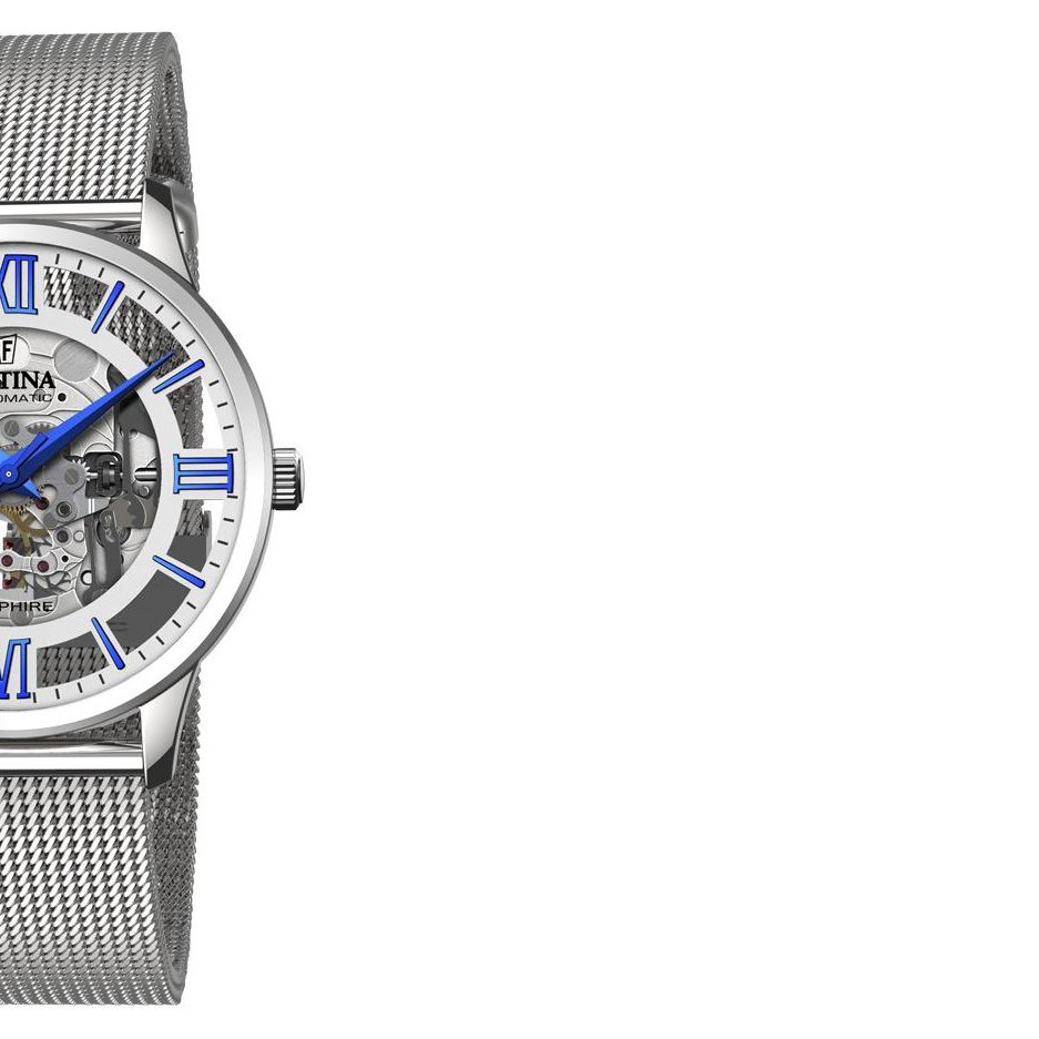 Festina Classic Automatic Skeleton F20534-1 - zegarek męski 6