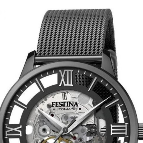 Festina Classic Automatic Skeleton F20535/1 - zegarek męski 3