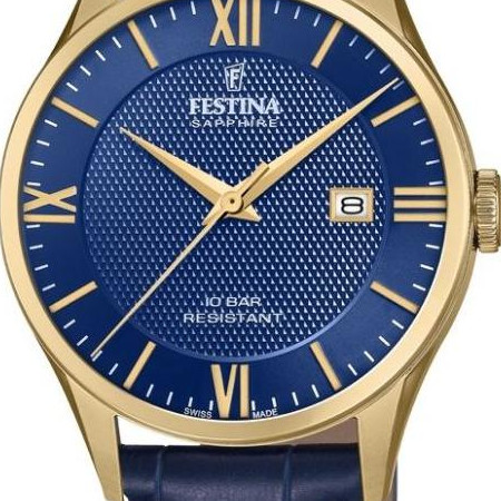 Festina Swiss Made Capsule F20010-3 - zegarek męski 2