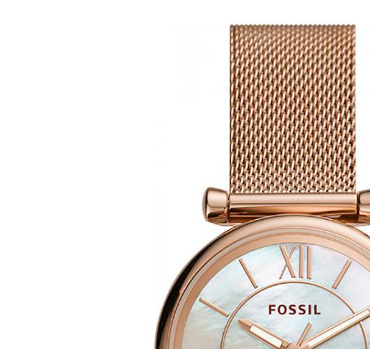 Fossil CARLIE ES5058SET - zegarek damski 4