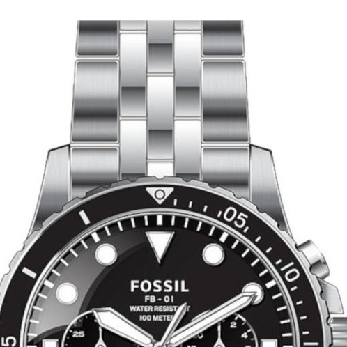 Fossil CHRONO HORLOGE FS5837 - zegarek męski 3