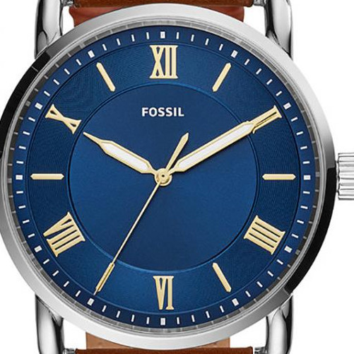 Fossil COPELAND THREE-HAND BROWN LEATHER FS5661 - zegarek męski 2