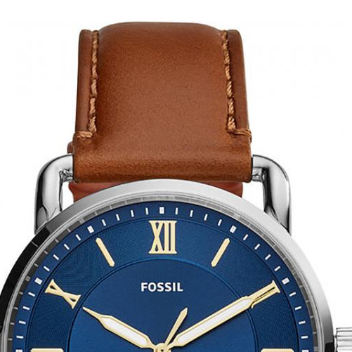 Fossil COPELAND THREE-HAND BROWN LEATHER FS5661 - zegarek męski 3